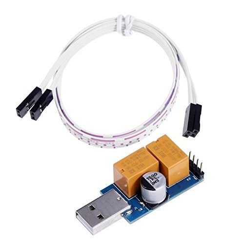 Double Relay USB Watchdog Card - Unattended Automatic Restart -Blue Screen Crash