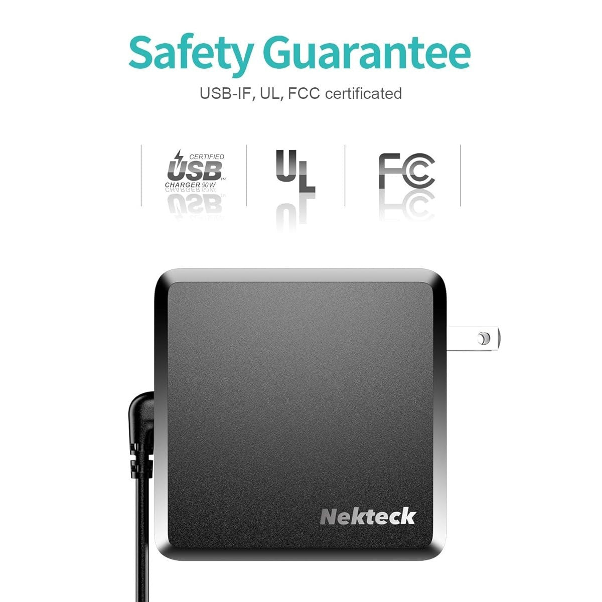 USB C Wall Charger, Nekteck 90W Power Delivery Laptop Charging Adapter