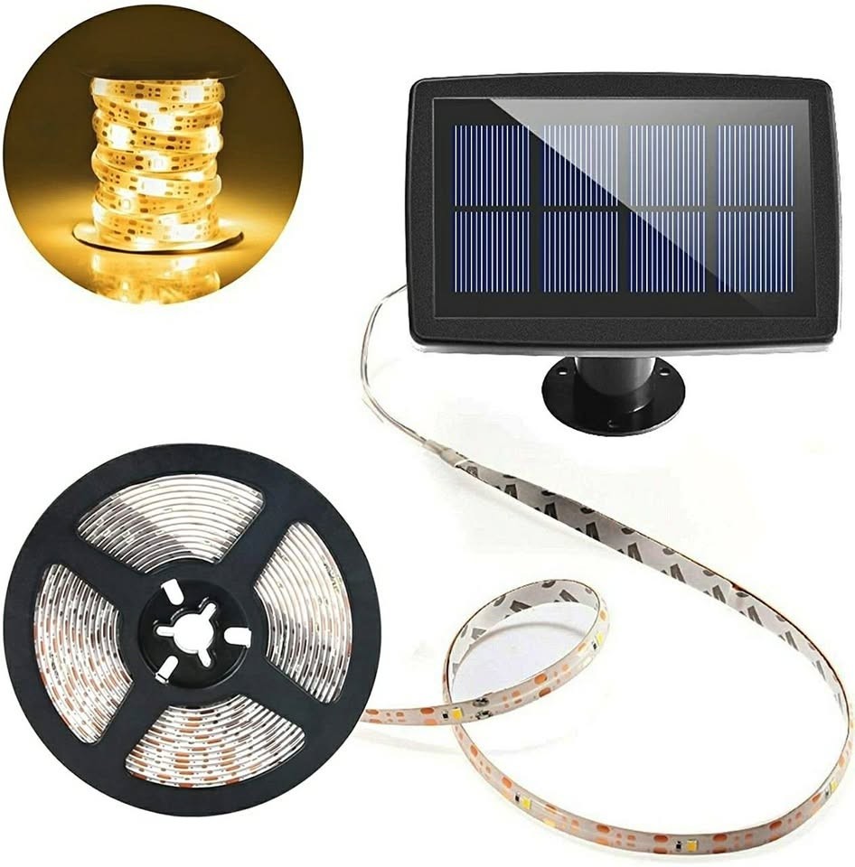 Solar Fairy Lights 16.4ft Waterproof IP65 Solar Garden Lights 2 Modes Auto ON/OF
