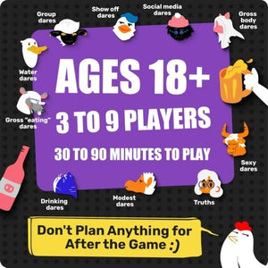 Drinking Game - Card Games for Adults Party - Great Secret Santa Gift