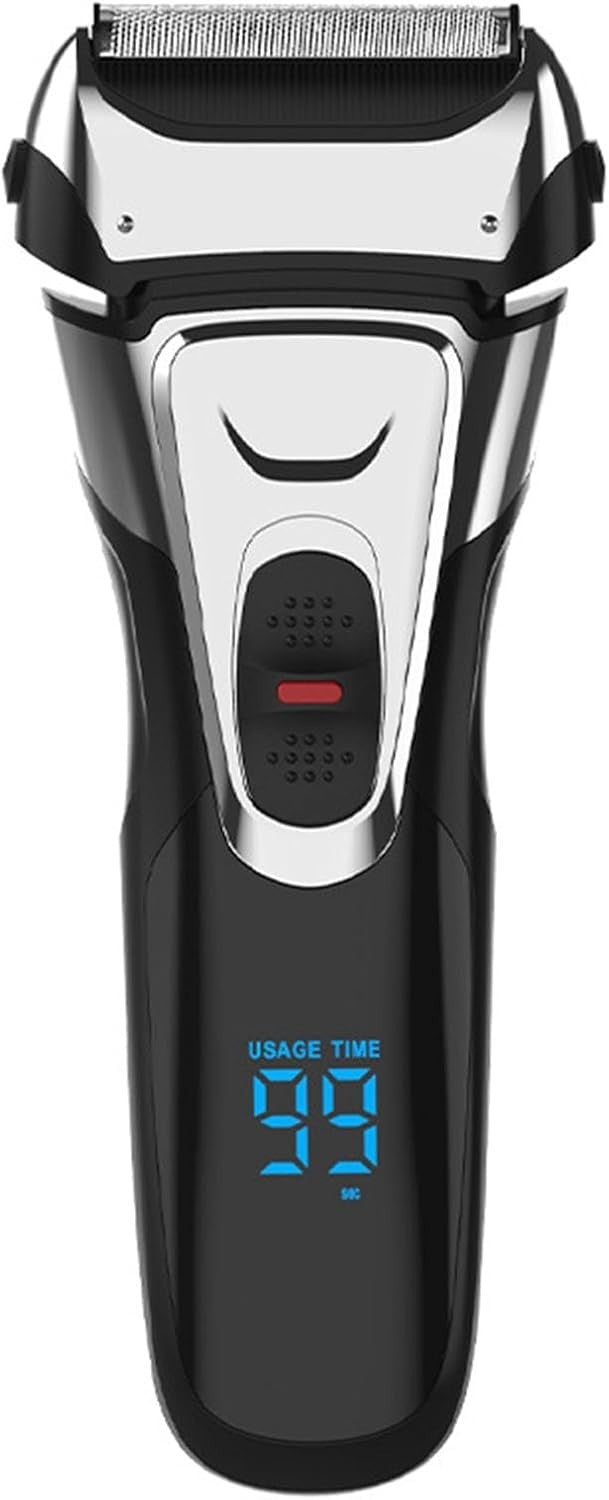 Men Beard Trimmer LCD Digital Display USB Rechargeable Powerful Portable Wet Dry