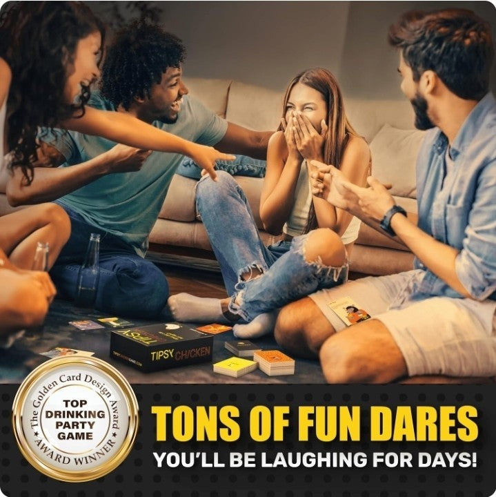 Drinking Game - Card Games for Adults Party - Great Secret Santa Gift