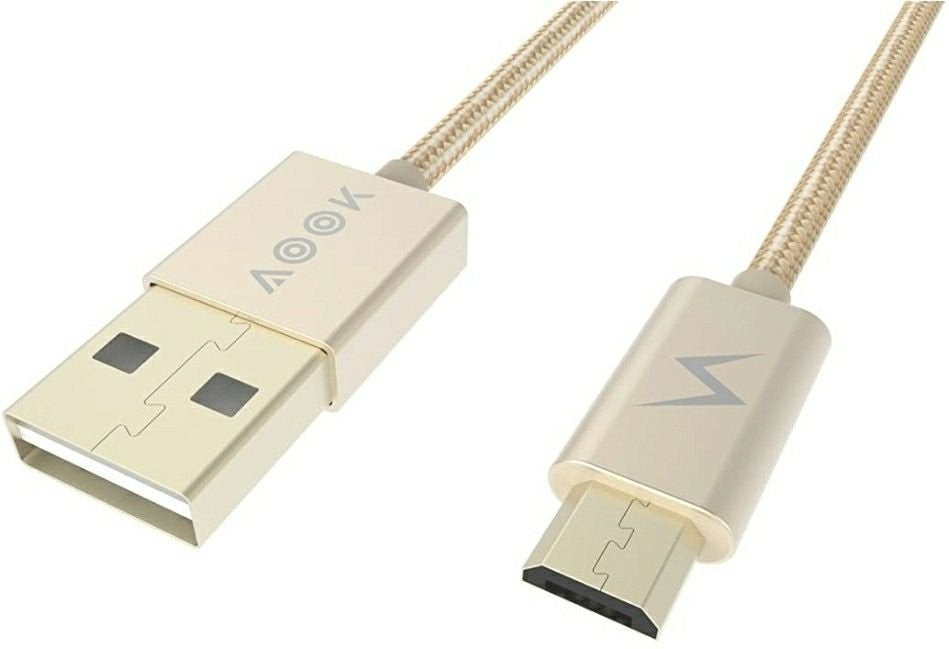 [3-Pack (3ft 6ft 10ft) Micro USB Cable Premium Nylon Braided Micro USB Charger