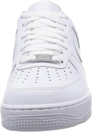Nike Air Force 1 '07 Low Mens Basketball Shoes (8.5 Medium, White)