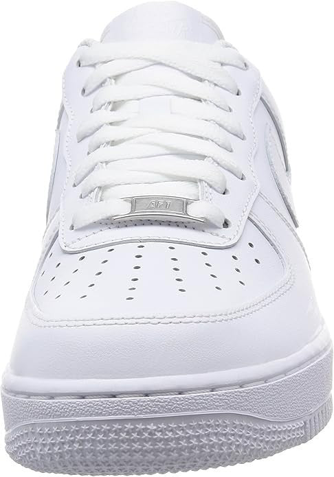Nike Air Force 1 '07 Low Mens Basketball Shoes (8.5 Medium, White)