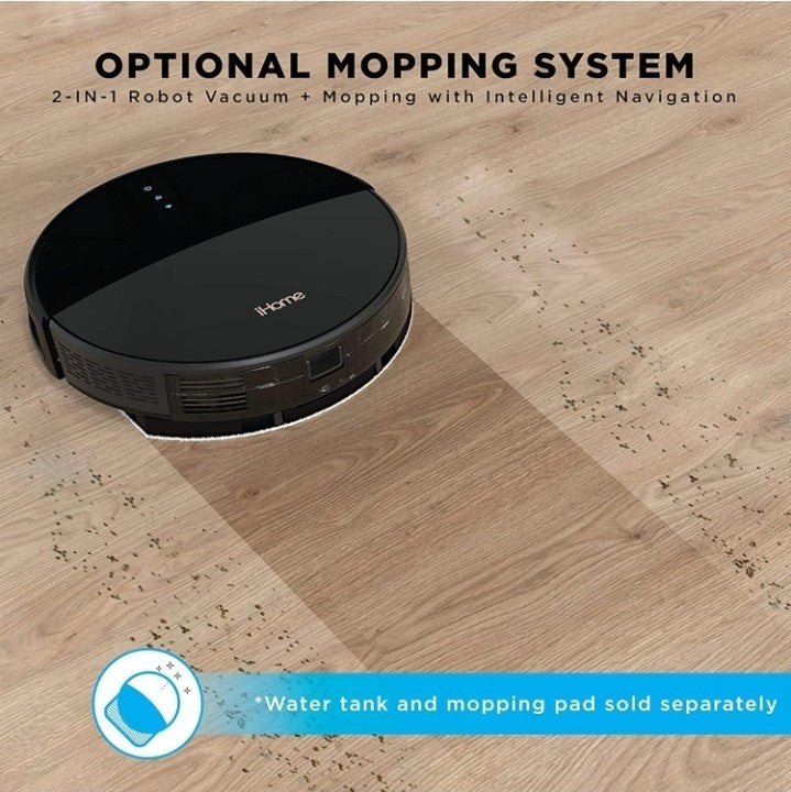 AutoVac 2-in-1 Robot Vacuum and Mop Enabled with Mapping HomeMap Navigation