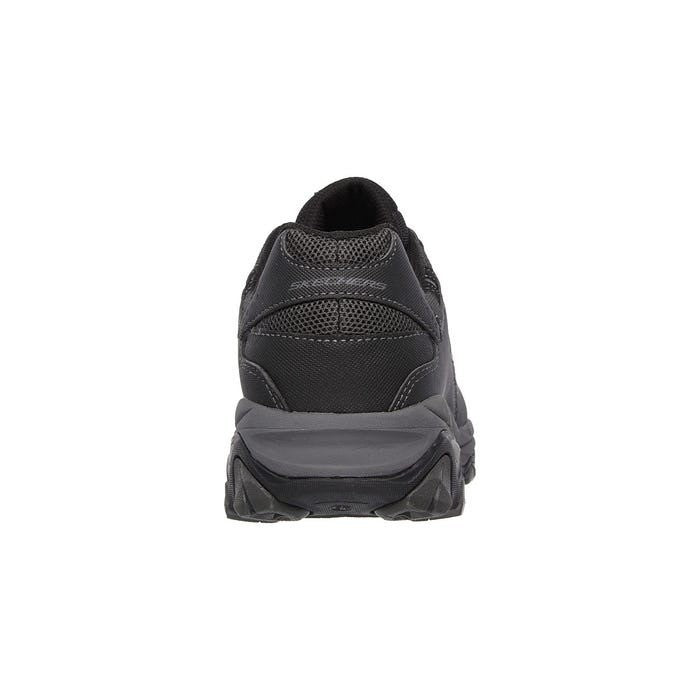 Skechers Shoes: Men's 77055 BKCC Black Charcoal Cankton Steel Toe Athlet Size 12