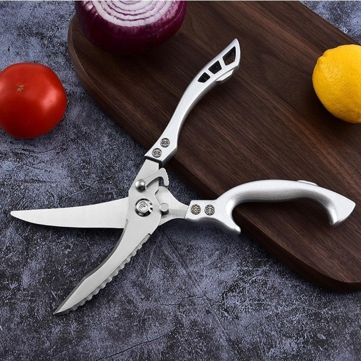 Duty Stainless Steel Kitchen Scissors – Professional Cooking & Poultry Shears