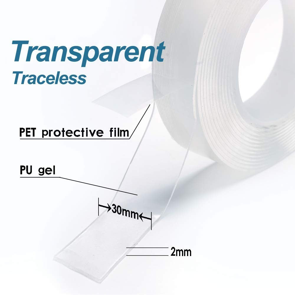 Nano Tape (16.5 FT),Nano Tape Double Sided Tape Heavy Duty