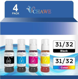 31 32XL Compatible Ink Refill Bottle Set Replacement for HP Smart Tank 5000 5101