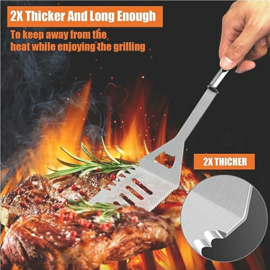 Grill Accessories BBQ Set Tools, 31 PCS Stainless Steel Grilling