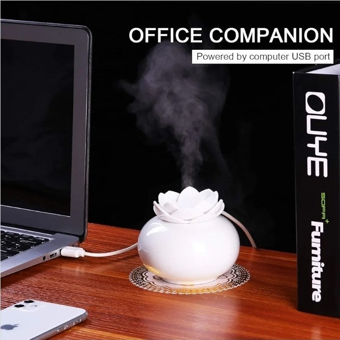 Ceramic Essential Oil Diffuser,Personal Humidifiers Small for Office Desk,EEssen
