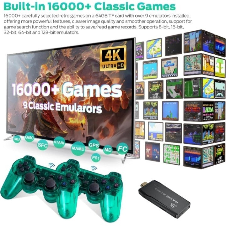 Retro Game Stick,Retro Game Console,Retro Gaming Console