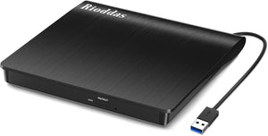External CD Drive USB 3.0 Portable CD DVD +-RW Drive DVDCD ROM Rewriter Burner