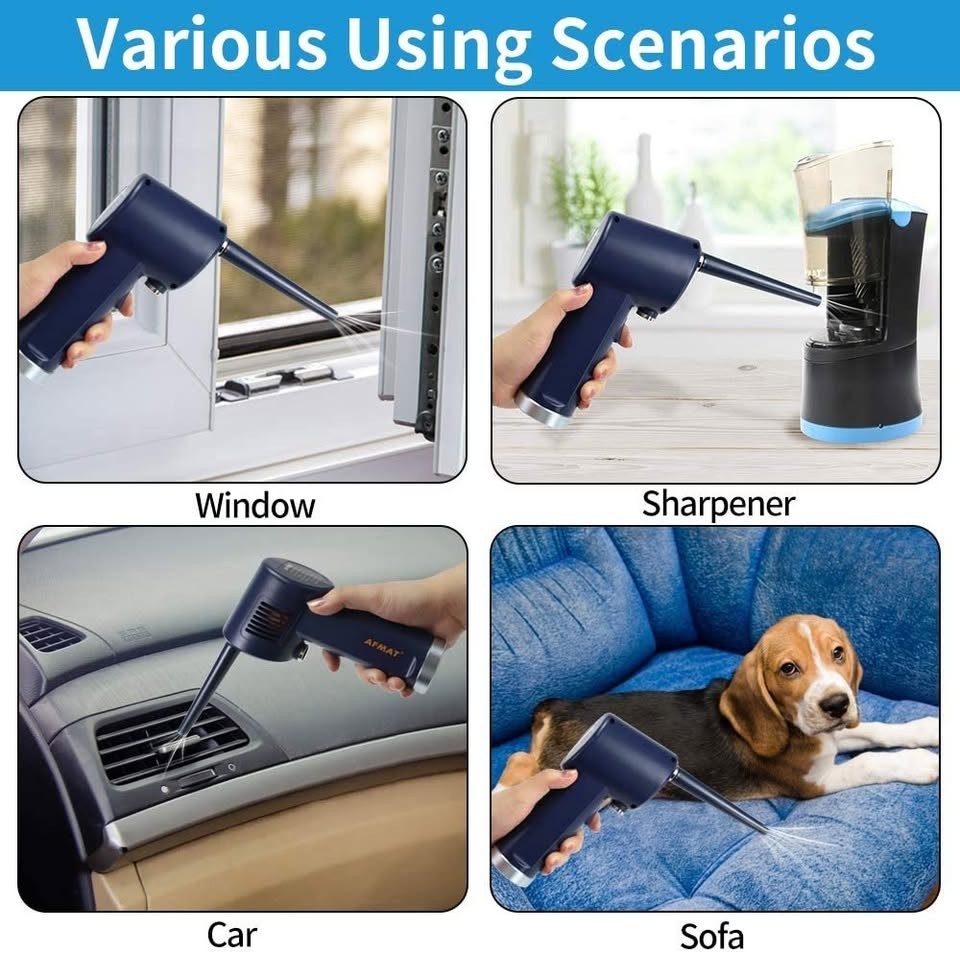 Computer Air Duster, Say Goodbye to Compressed Air Can, Cordless Air Duster