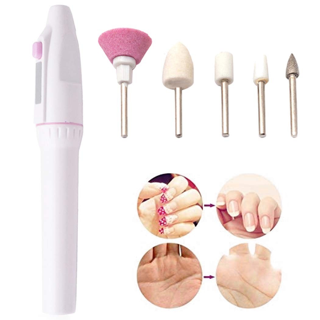 Nail Drill,Aniwon Portable Nail Drill File Kit for Acrylics, Professional Finger