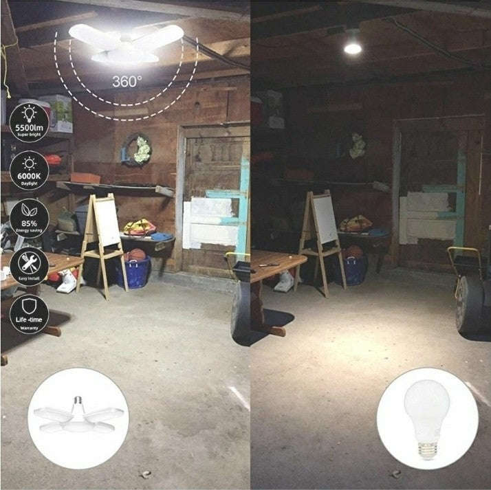 LED Basement Lights,6000LM 60W Led Garage Lights