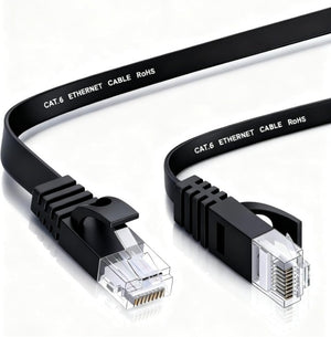 Cat 6 Ethernet Cable 3ft Flat Internet Network Cables - Cat6 Ethernet Patch