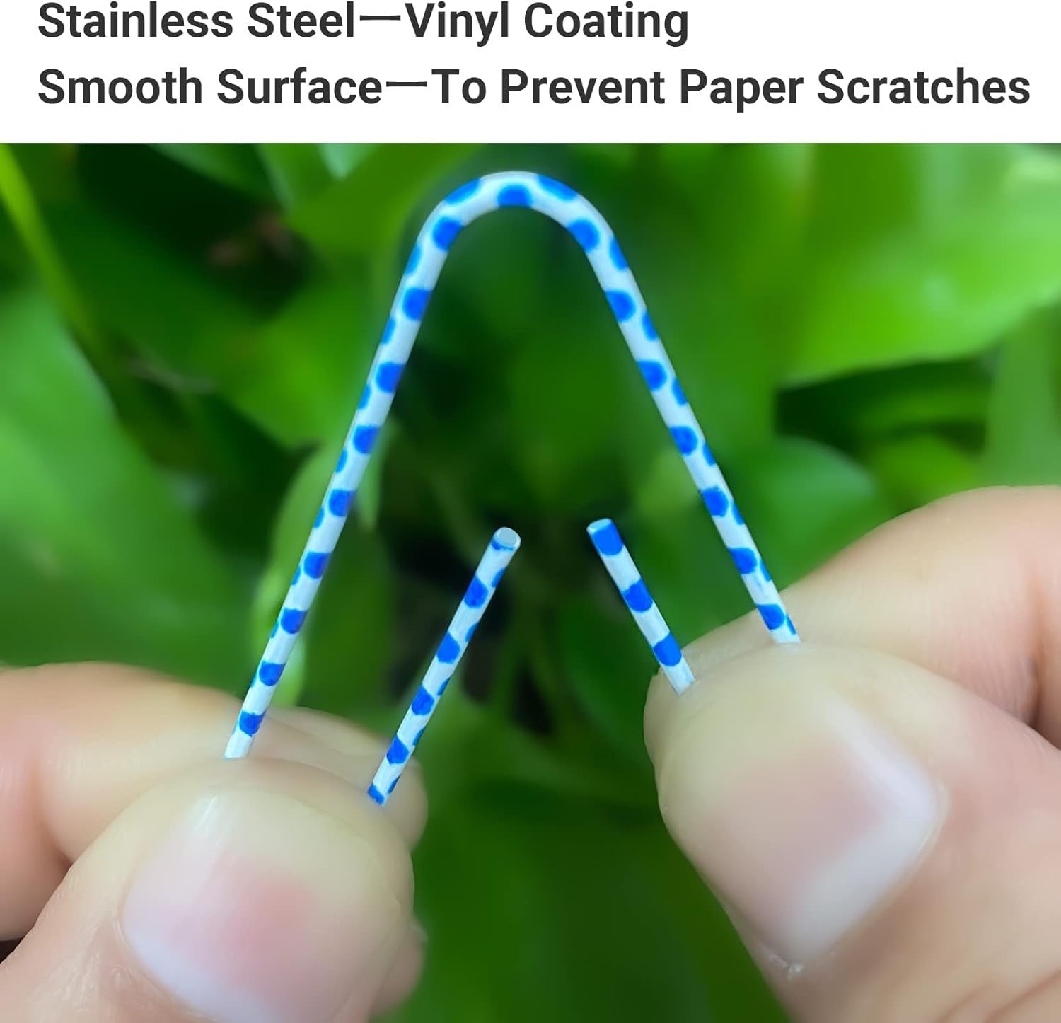 500Pcs Paper Clips,Medium & Jumbo Paper Clip (1.3 inch & 2.0 inch), Multicolored