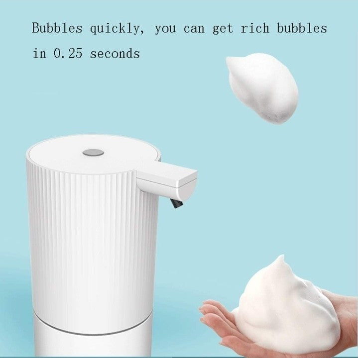 Automatic Soap Dispenser, White Soap Pump Non-Contact Automatic Soap Bottle Easy