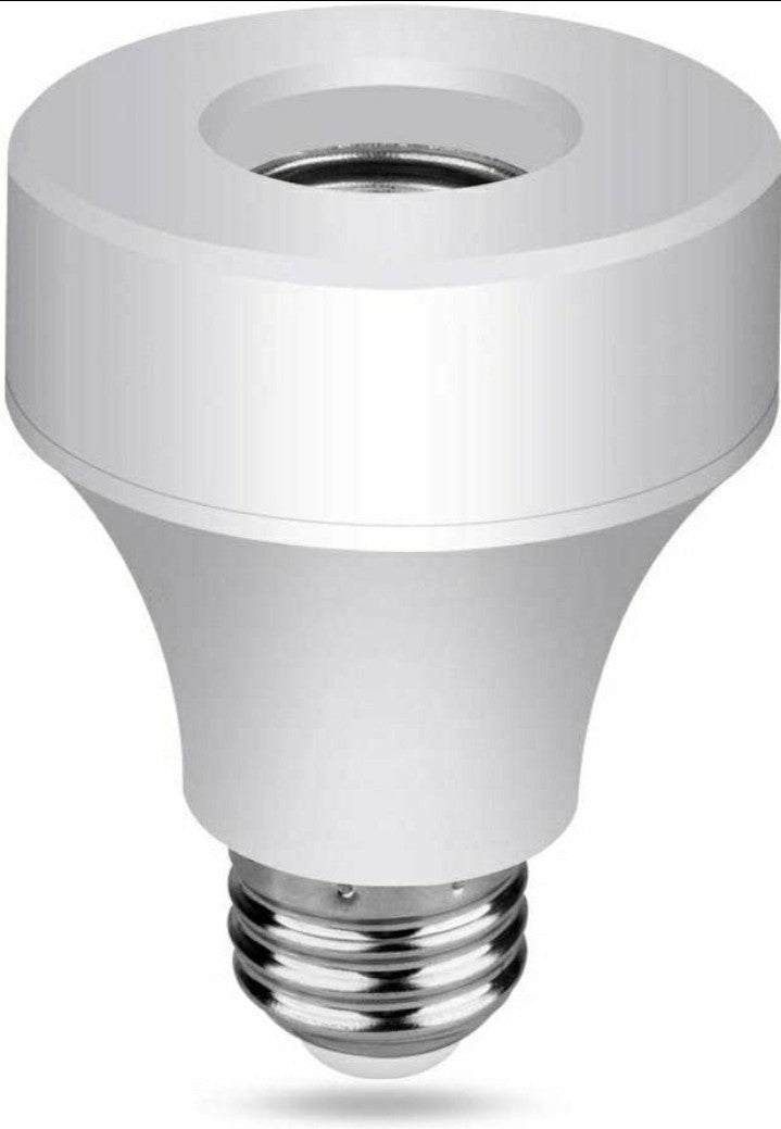 Smart Wifi Bulb Socket E26/E27 Bulb,Wi-Fi Led Light Bulbs Adapter Base Converter