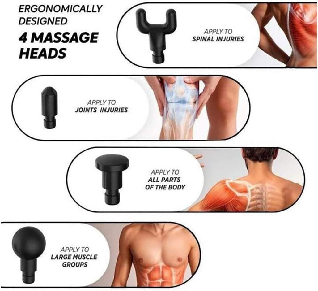 Massage Tool, Electric Massager Gun Muscle Vibrating Relaxing Percussion Machine