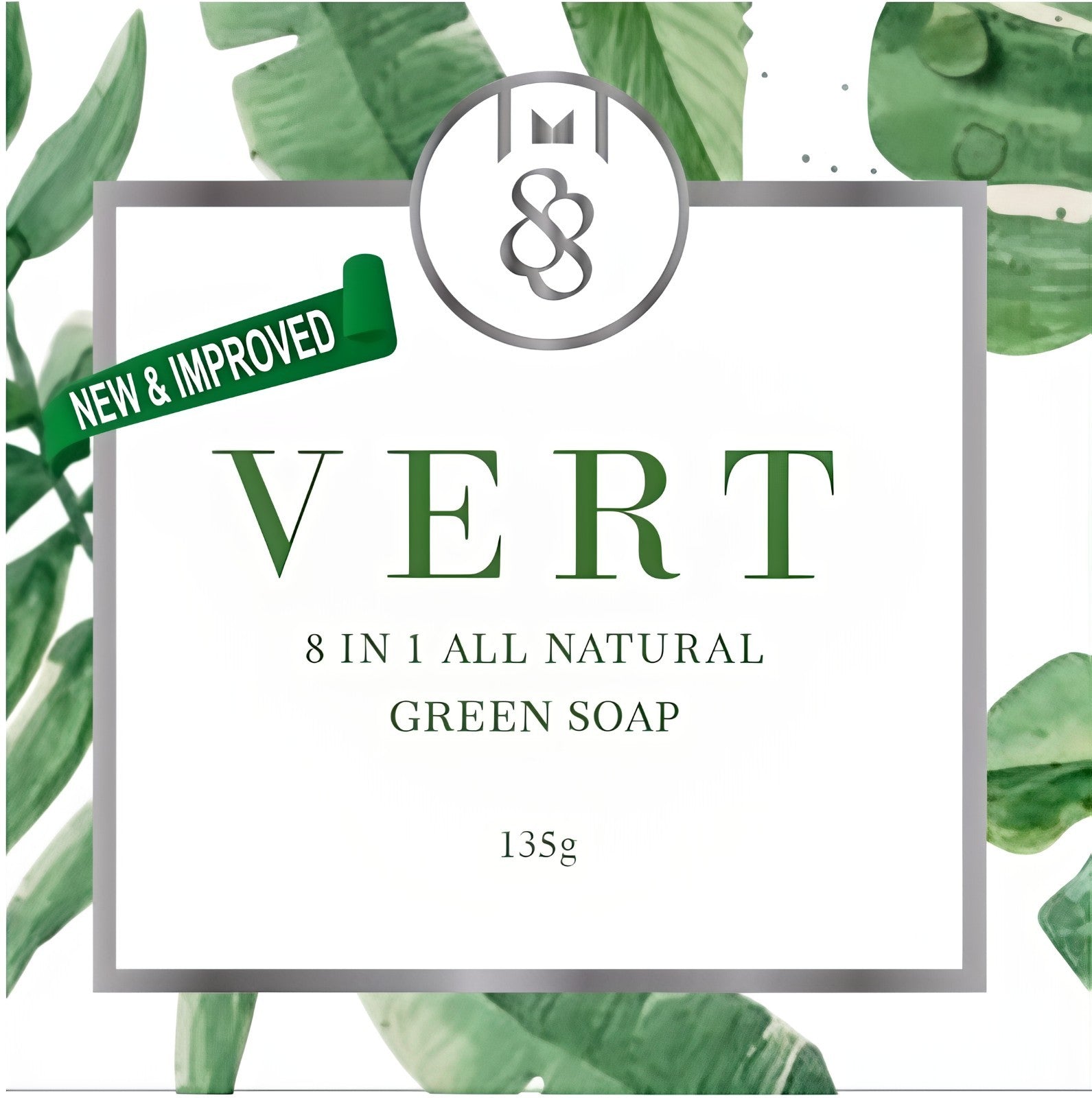 Maximum88 Vert 8-1 All Natural Green Soap 135 Grams