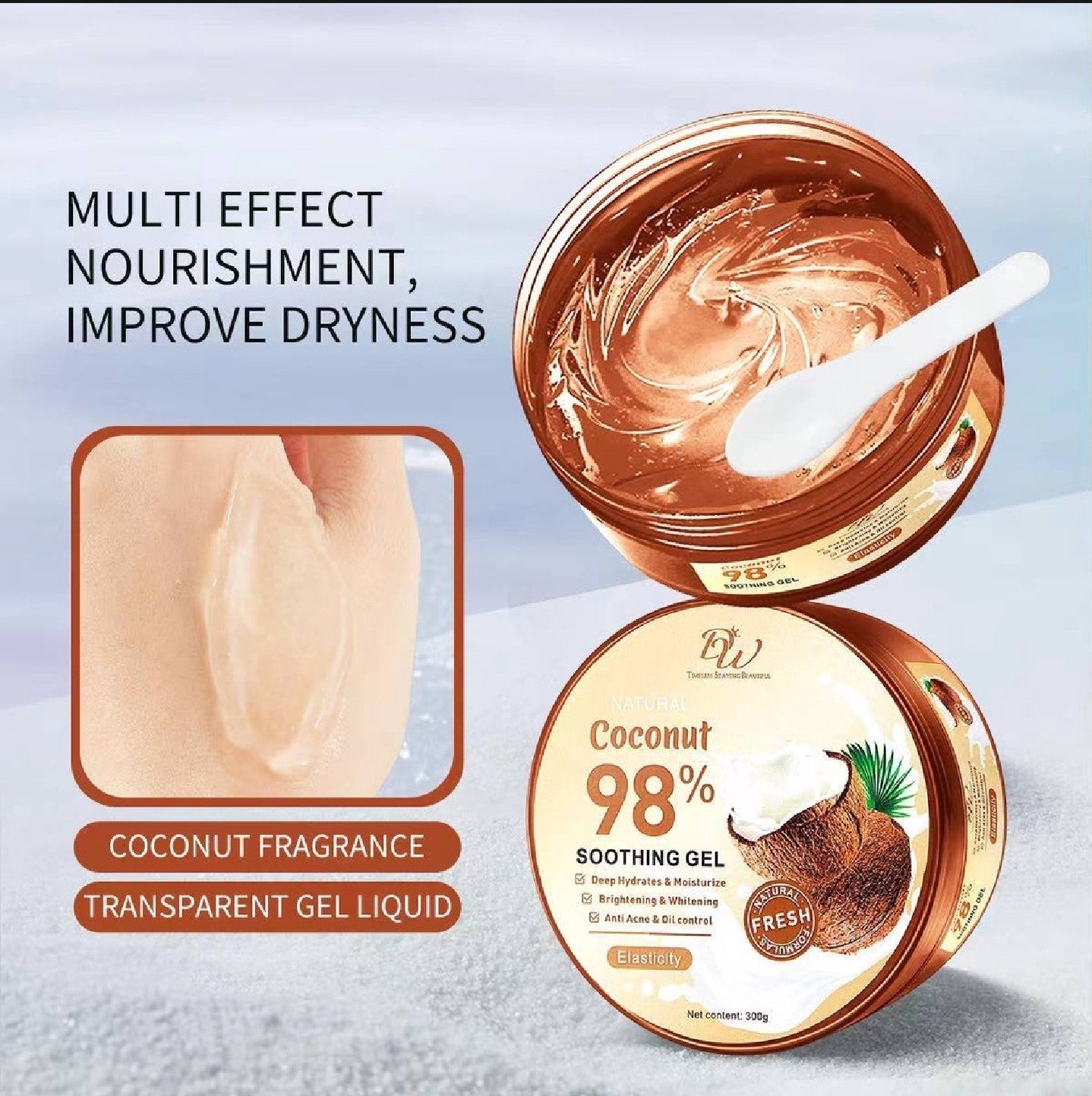Natural Coconut 98% Soothing Gel 300ML