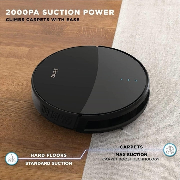 AutoVac 2-in-1 Robot Vacuum and Mop Enabled with Mapping HomeMap Navigation