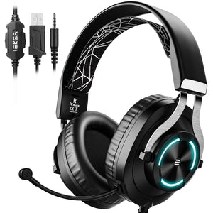 EKSA E3000 Gaming Headset PC MAC iOS ANDROID PS XBOX NINTENDO