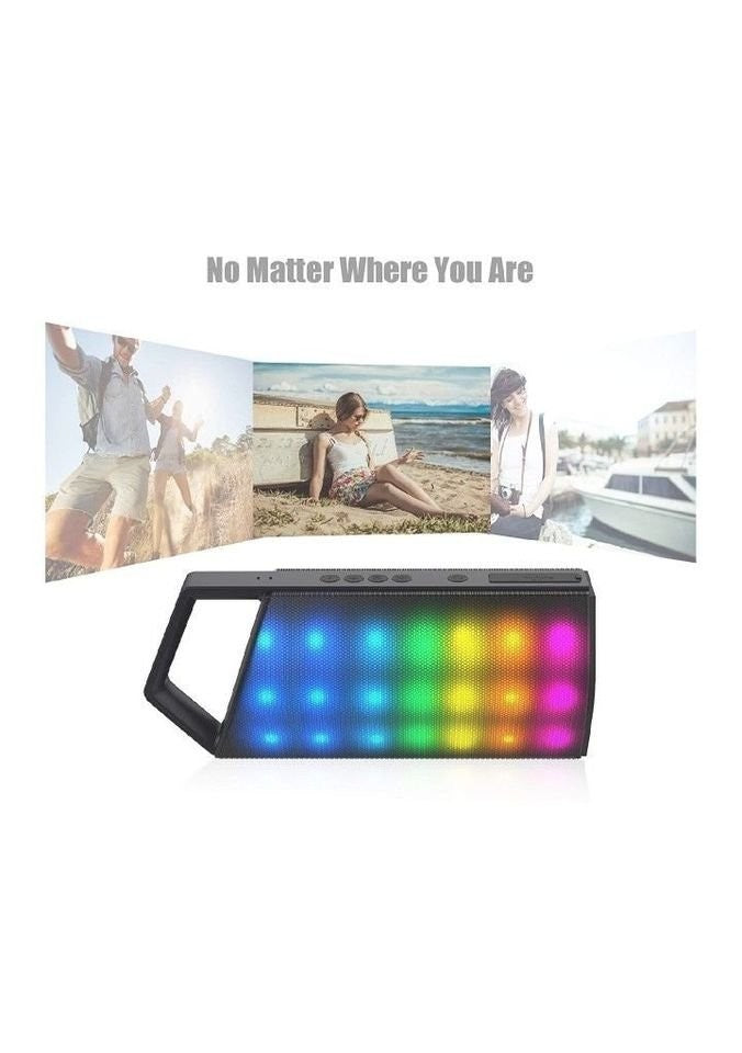 Portable Bluetooth Speaker With LED lights