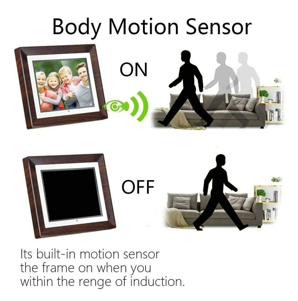 Digital Picture Frame Digital Photo Frame 9 Inch IPS Display 1067x800(4:3) Hi-Re