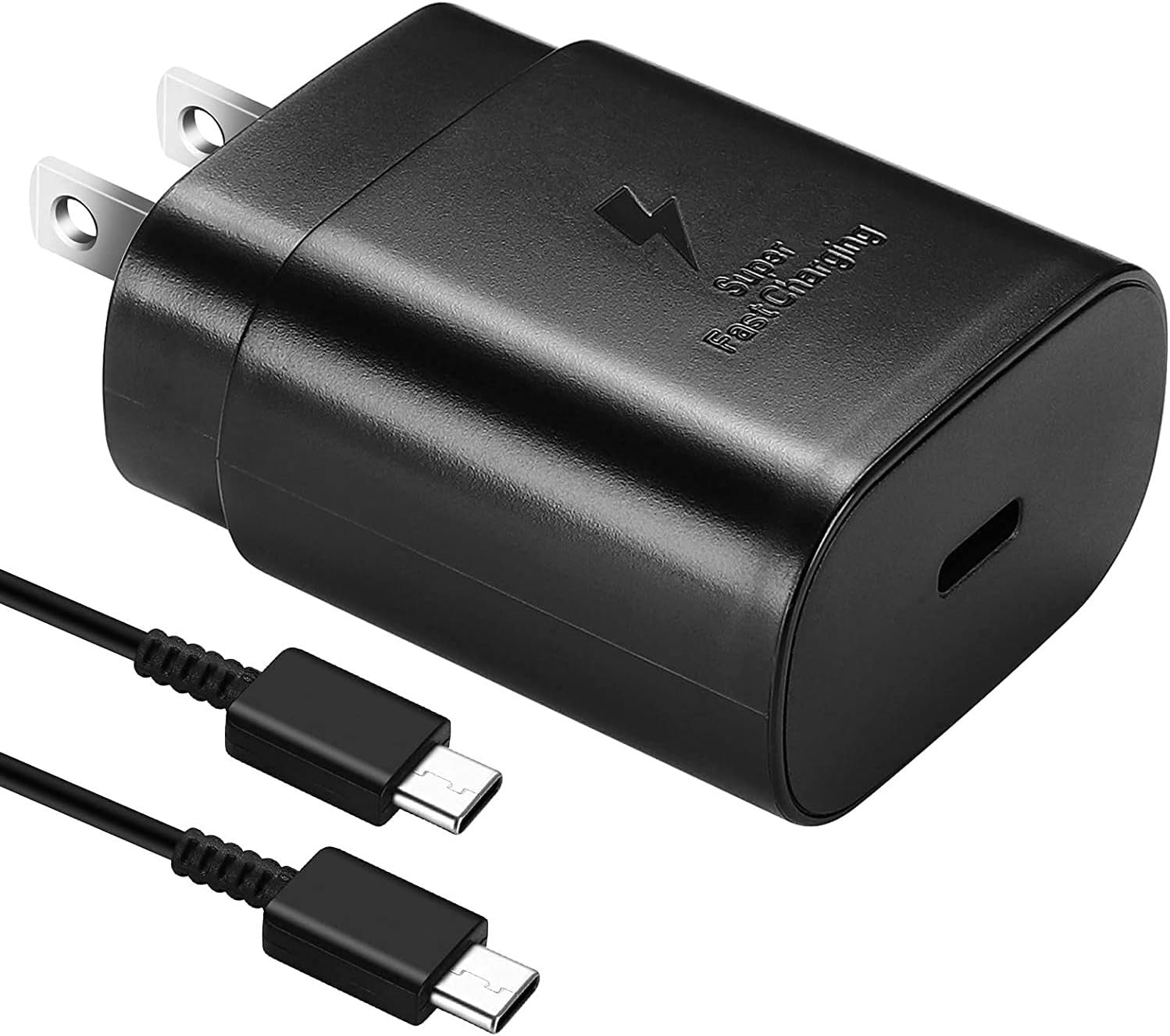 SAMSUNG 25W USB-C Super Fast Charging Wall Charger - Black