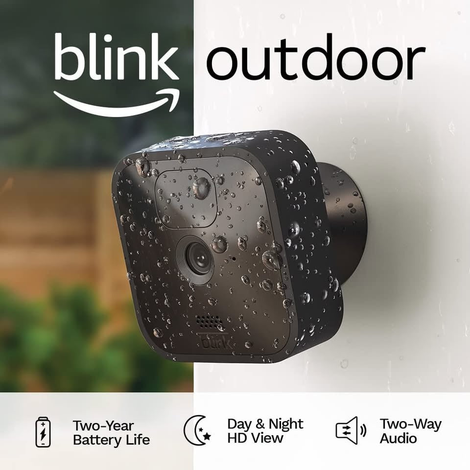Blink Outdoor - wireless, weather-resistant HD security camera,motion detection