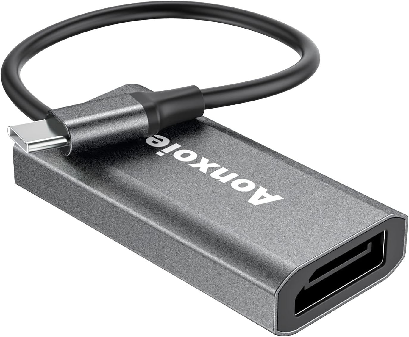 USB C to DisplayPort Adapter (4K@60Hz,2K@144Hz) for Home Office ,Compatible with