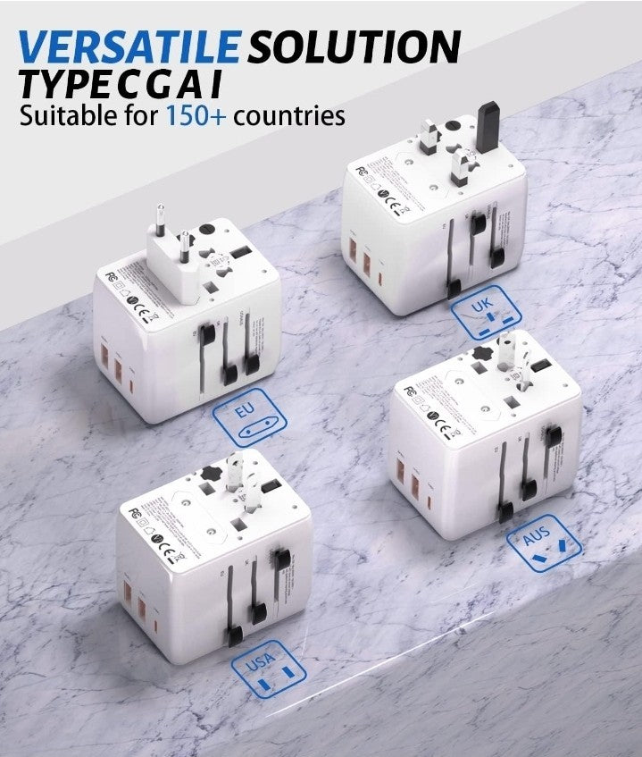 Universal Travel Adapter,International Travel Adapter Travel Worldwide AIO