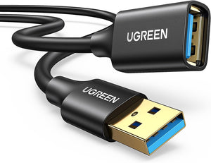 UGREEN USB Extender, USB 3.0 Male to Female Extension Cable USB Cable High Speed