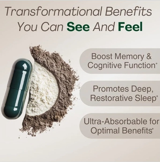 MAGPLUS+ Magnesium L-Threonate w Apigenin & L Theanine, 1500mg 7-Ingredient...