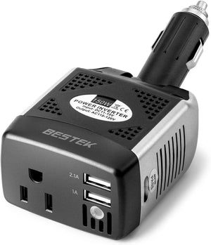 150W Power Inverter 12V to 110V Voltage Converter Car Charger Power Adapter