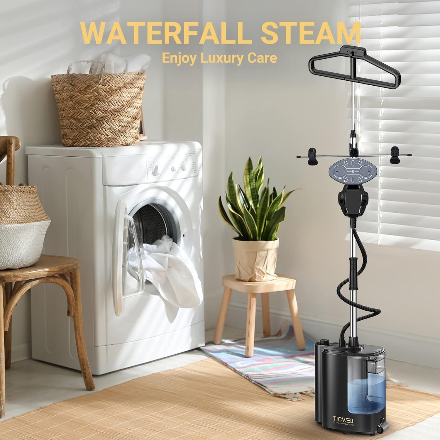 Steamer for Clothes[2022 Upgrade], 1600W Powerful Clothes Steamer 20s Fast Heat