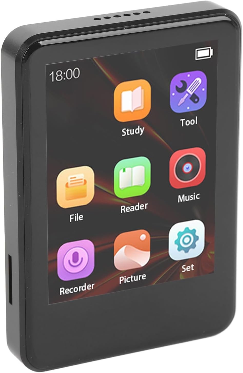 32GB MP3 Player with Bluetooth5.3, 2.8-Inch HD Full Touch Screen