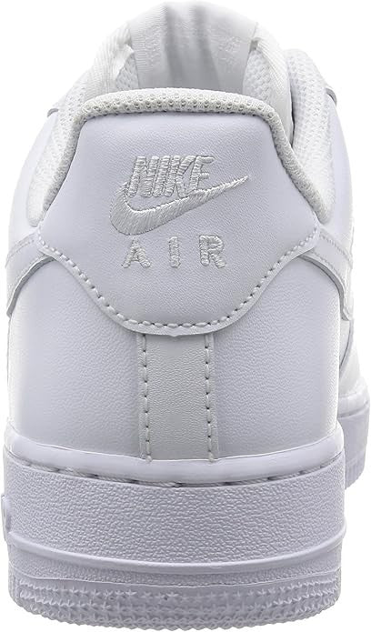 Nike Air Force 1 '07 Low Mens Basketball Shoes (8.5 Medium, White)