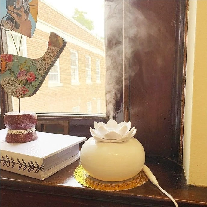 Ceramic Essential Oil Diffuser,Personal Humidifiers Small for Office Desk,EEssen