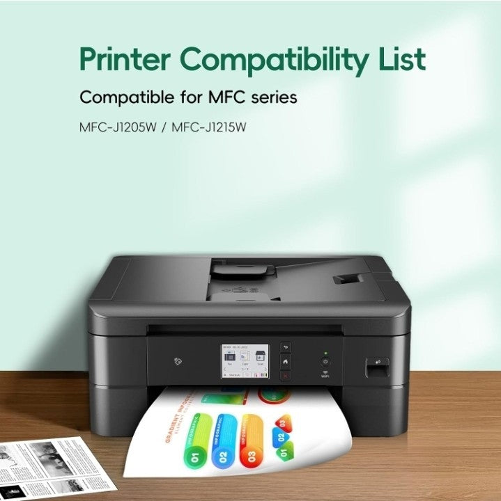 LC404 Ink Cartridges High Yield Replacement for Brother LC404 LC-404 LC404XL Ink