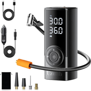 Uzonb TM-A Tire Inflator Portable Air Compressor - 12V Car Tire Air Pump Portabl