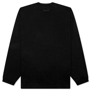 Fear of God Essentials L/S T-Shirt - Jet Black
