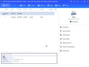 AOMEI Partition Assistant Professional Bootable