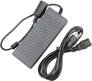 AC to DC Converter 110-240V 12V 15A Car Cigarette Lighter Socket Power Adapter for Car Vacuum Tire Inflator and Other Car Devices Under 180W