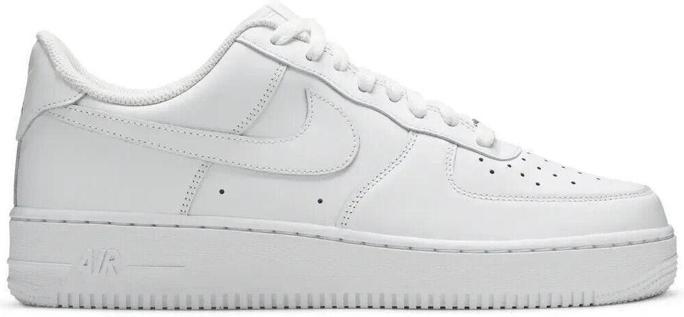 Nike Air Force 1 '07 Low Mens Basketball Shoes (8.5 Medium, White)